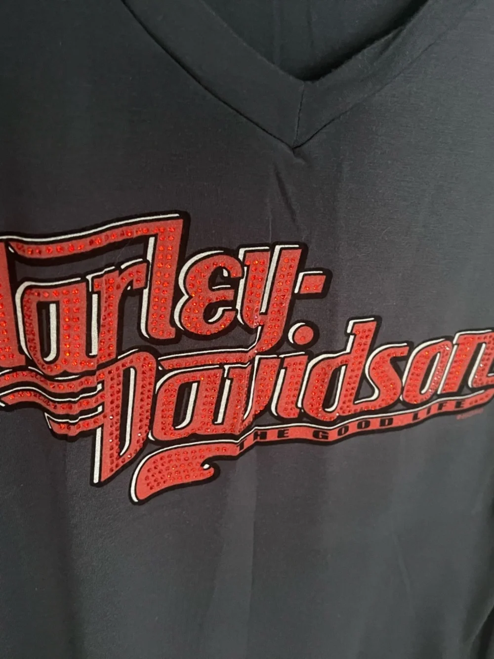 Harley Davidson's t-shirt/blouse, size L